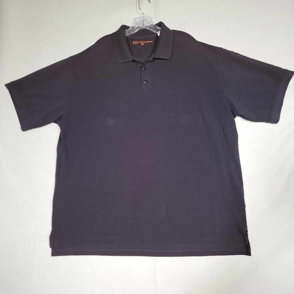 5.11 Tactical Men's Dark Navy Short Sleeve Polo Size 3XL